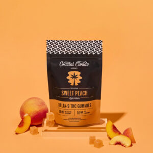 Coastal Clouds D9 Gummies | Sweet Peach | Hybrid