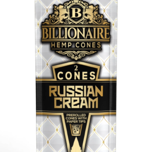 Billionaire Natural Cones: Russian Cream
