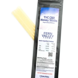 THC/ CBD Honey Sticks 5 pack