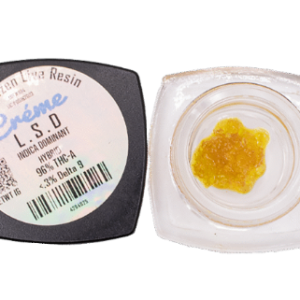 Creme Flash Frozen Live Resin | L.S.D | Hybrid 1g