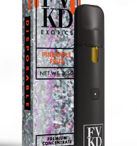 FVKD Exotics THC-A Rosin Disposable | 3.5g | Pineapple Fruz