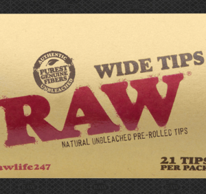 RAW Tips | Pre-Rolled Wide | 21ct