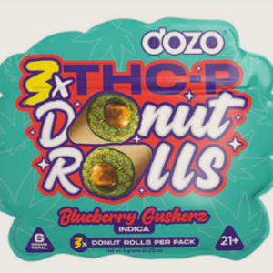 Dozo Donut Holes THC-P | 3ct 6g | Blueberry Gushers