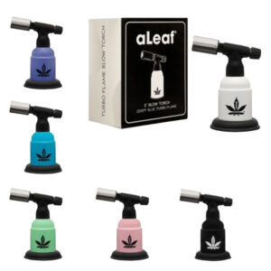 aLeaf 5" Turbo Flame Blow Torch Lighter - Pink