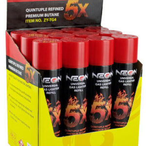 NEON Butane 5X Lighter Gas