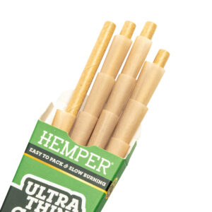 French Brown Paper Ultra Thin Mini Size Cones 10pk