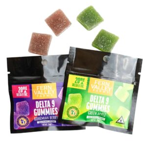 Sampler Mushroom Infused Delta 9 Gummies: Bohemian Berry 2pk